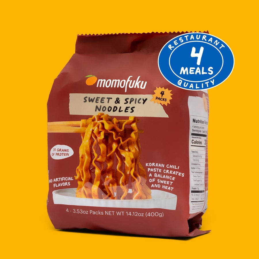 Sweet & Spicy Noodles | 4 Packs - Curated Iconic Packs Assortment
