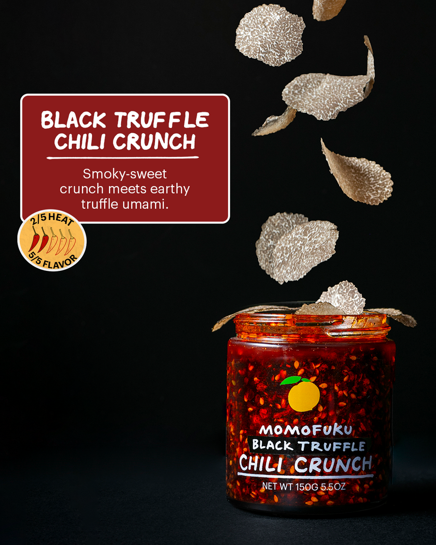 Black Truffle Chili Crunch - Calm Premium Crunch Assortment
