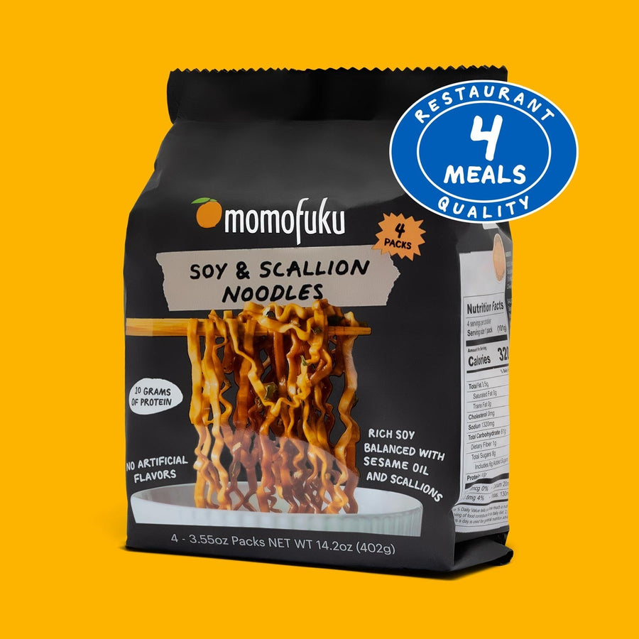 Soy & Scallion Noodles | 4 Packs - Fresh Classic Packs Assortment