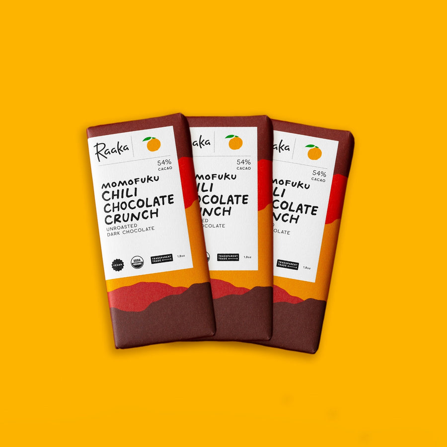 Chili Chocolate Crunch Bar 3-Pack - Airy Artisan Bar Assortment